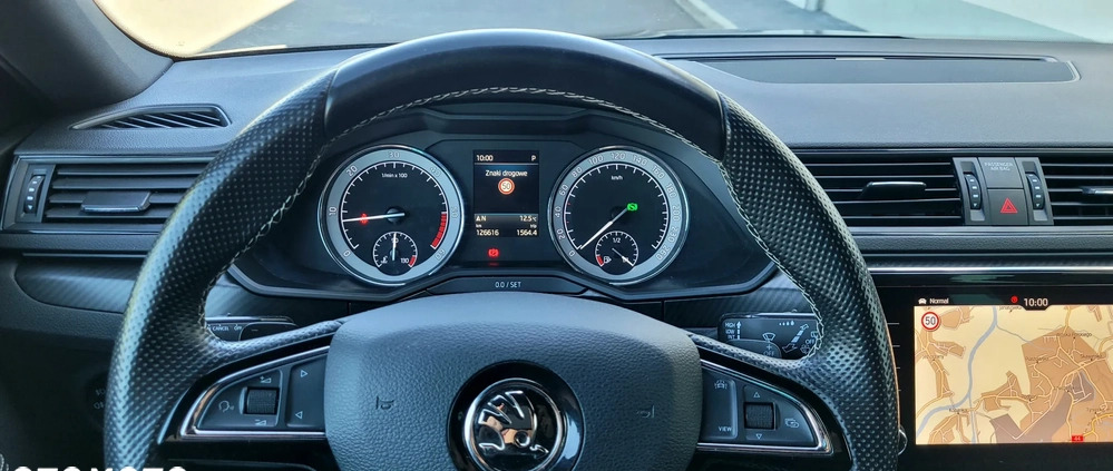 Skoda Superb cena 119899 przebieg: 126579, rok produkcji 2020 z Międzyzdroje małe 277